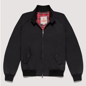 Black G9 Baracuta Harrington Bomber Jacket